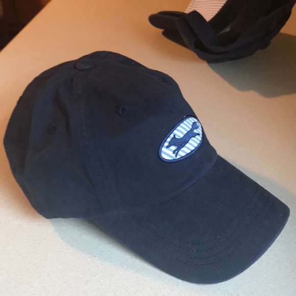 Country Club Prep blue soft fox logo baseball hat - Picture 3 of 5